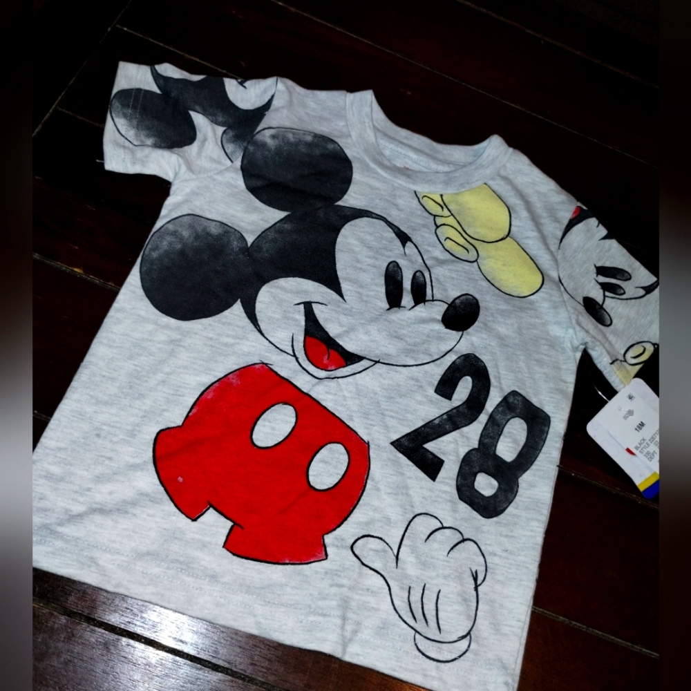 Mickey mouse shirt sz 18 months